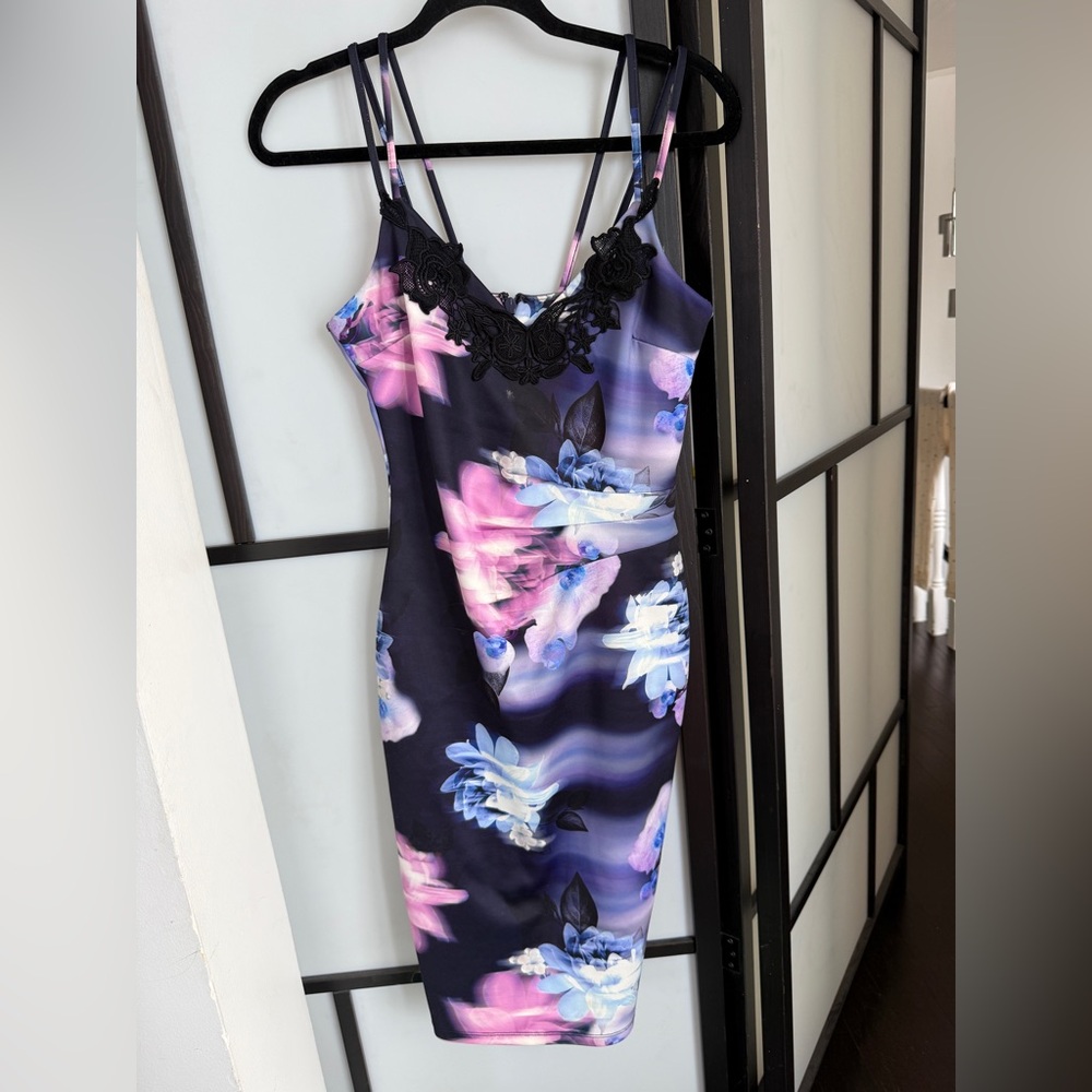 Lipsy Multicolor Strappy Dress